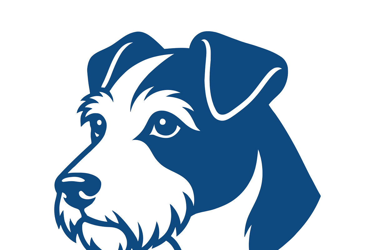 Charming Dog Head Illustrations, a Work Illustration by CarWrap design (Photo 2 of 3)