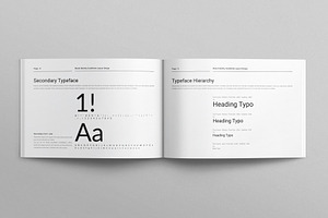 Brand Guidelines Template Landscape