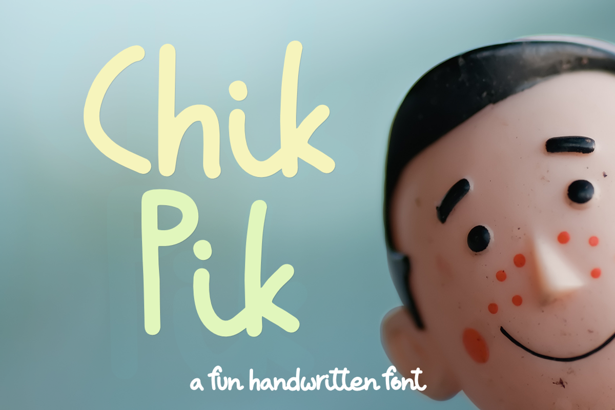 Chik Pik, a Script Font by Larin Type Co. (Photo 1 of 6)