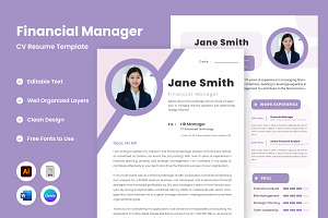 Resume Financial Manager V3