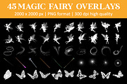 Magical Fairy Overlays, an Object Graphic by VligCreativeStudio (Thumbnail 5 of 5)
