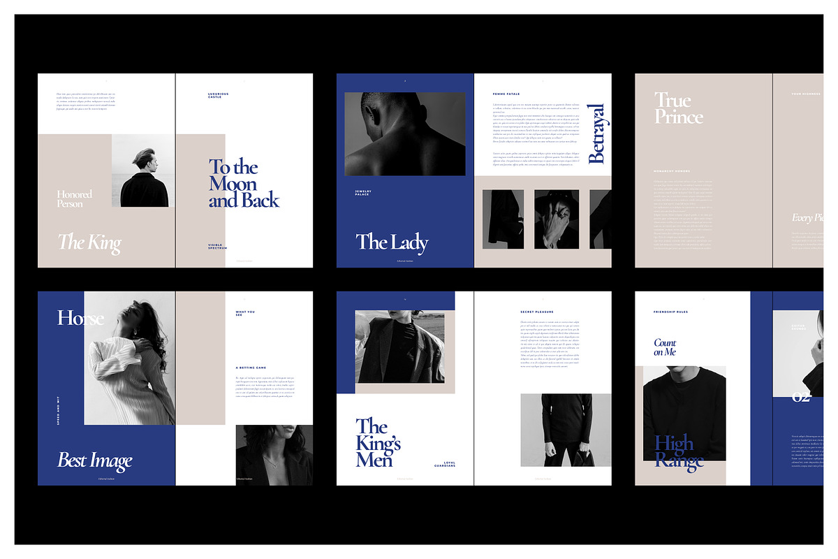 BLUE Multipurpose Catalog, a Magazine Template by Arif Tri Ananta (Photo 3 of 14)