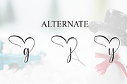 Happy Snowman | Script Font, a Handwritten Font by Scratchones (Thumbnail 8 of 8)