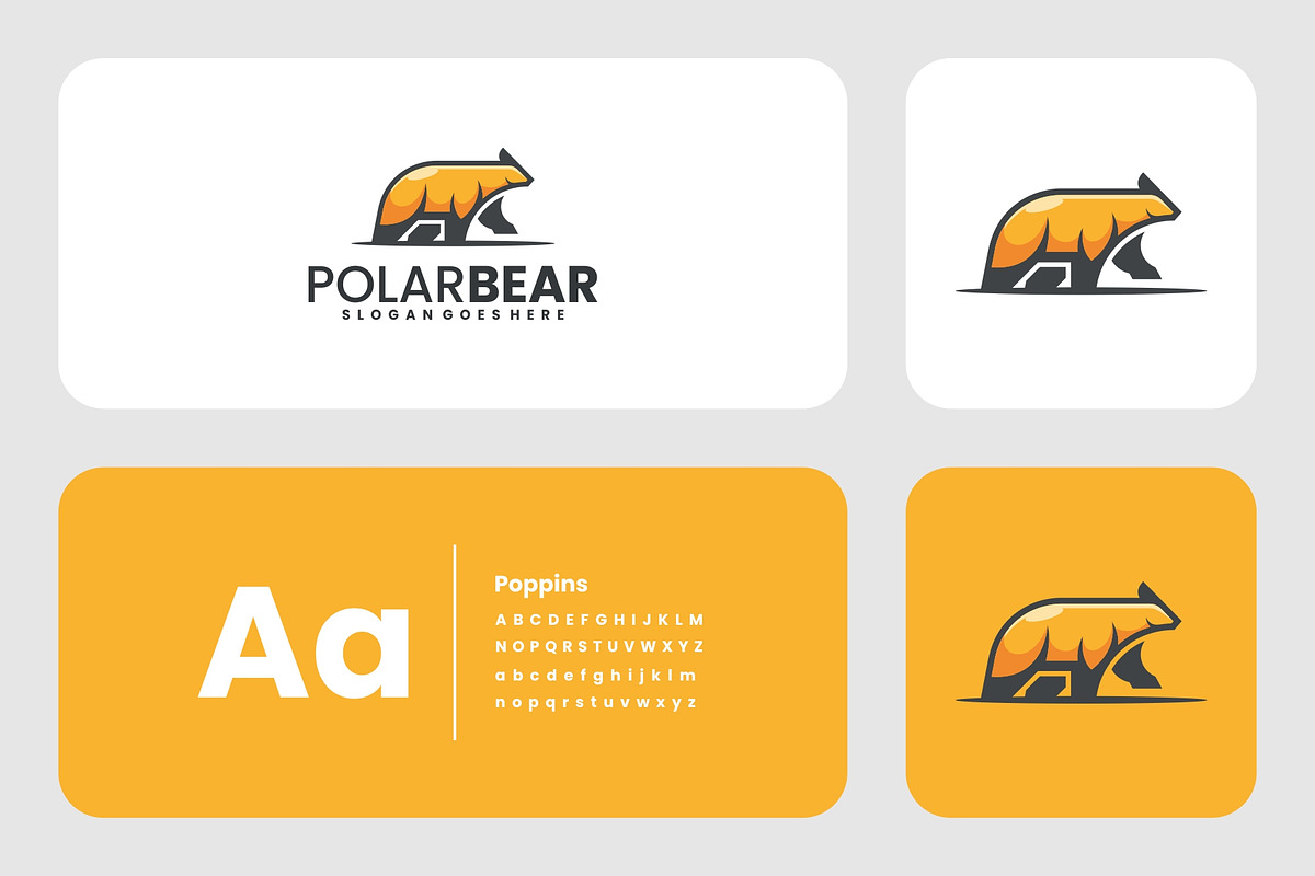 Mascot Modern Bear Logo Design, a Branding & Logo Template by Artnivora.Std (Photo 2 of 3)