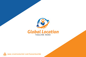 Global Location Logo Template
