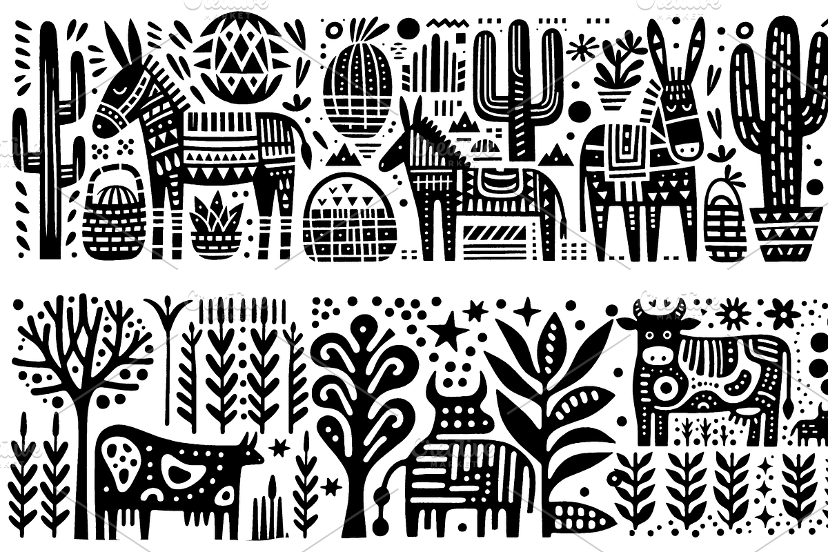 Vintage Gardening Folk Art, a Decorative Illustration by devastd (Photo 27 of 28)