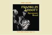 FORT COLLINS by Old Colorado Type Co, a Font by Old Colorado Type Co. (Thumbnail 5 of 5)