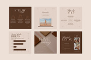 MOCHA / Social Media Kit, a Social Media Template by Olg Store (Thumbnail 4 of 7)