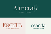 Modern Romance Font, a Serif Font by zeenesia (Thumbnail 13 of 18)