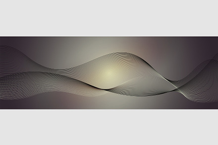 Abstract wave background