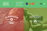 Retro Style Badges & Insignias, an Object Graphic by WellMadePixel (Thumbnail 2 of 5)