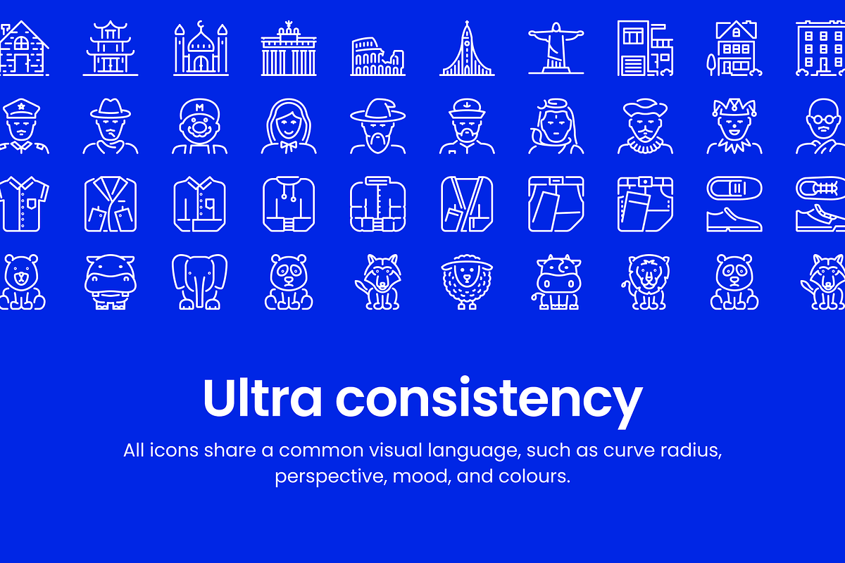 LineKing icons, an Outline Icon by PixelBazaar (Photo 4 of 7)