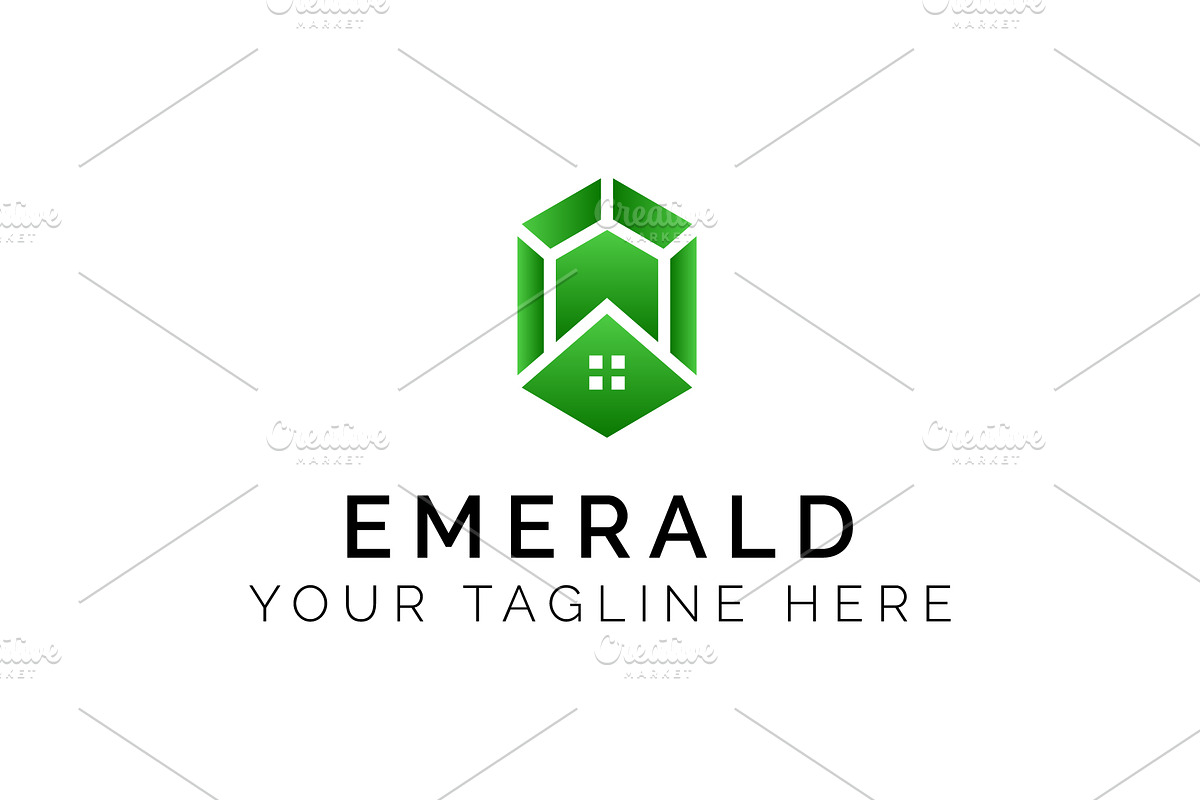 Emerald - Real Estate Logo, a Branding & Logo Template by Guna Studio (Photo 2 of 4)