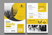 Case Study Flyer Template, a Flyer Template by White Graphic (Thumbnail 2 of 2)