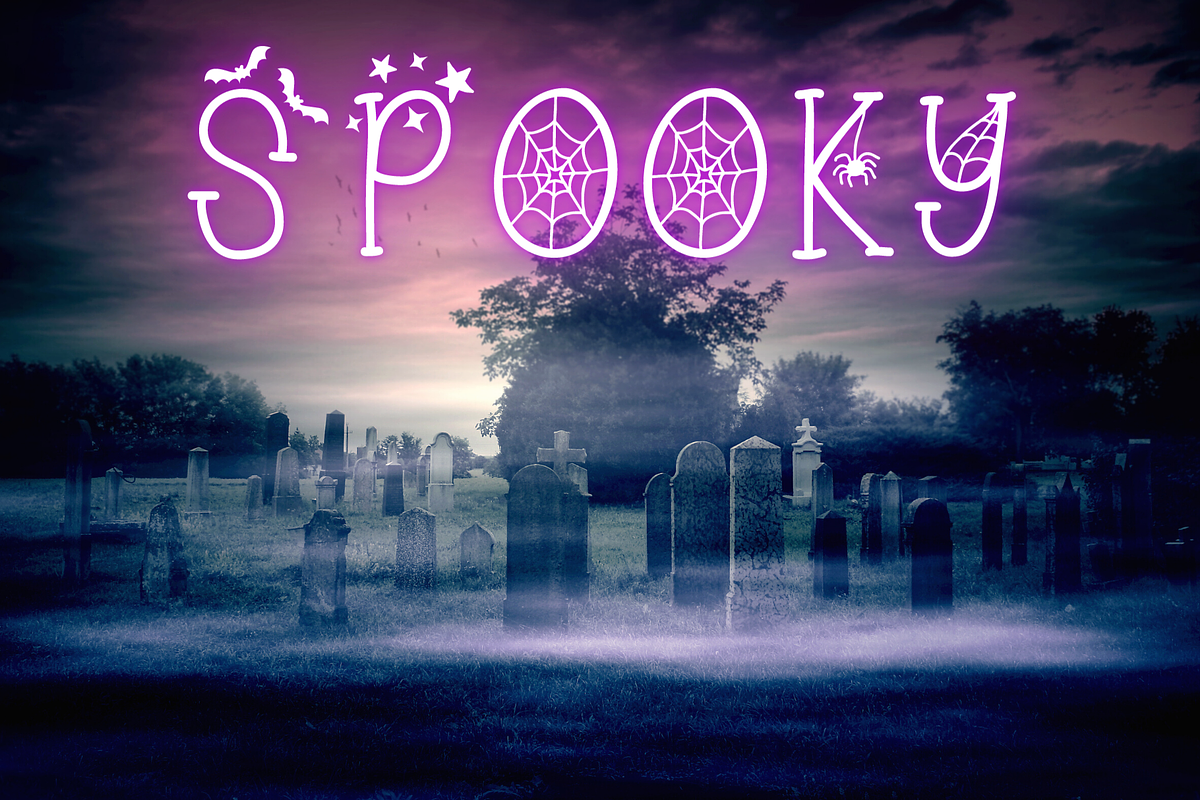 Spookerly Halloween Font, a Serif Font by Dancing with Ink (Photo 16 of 25)