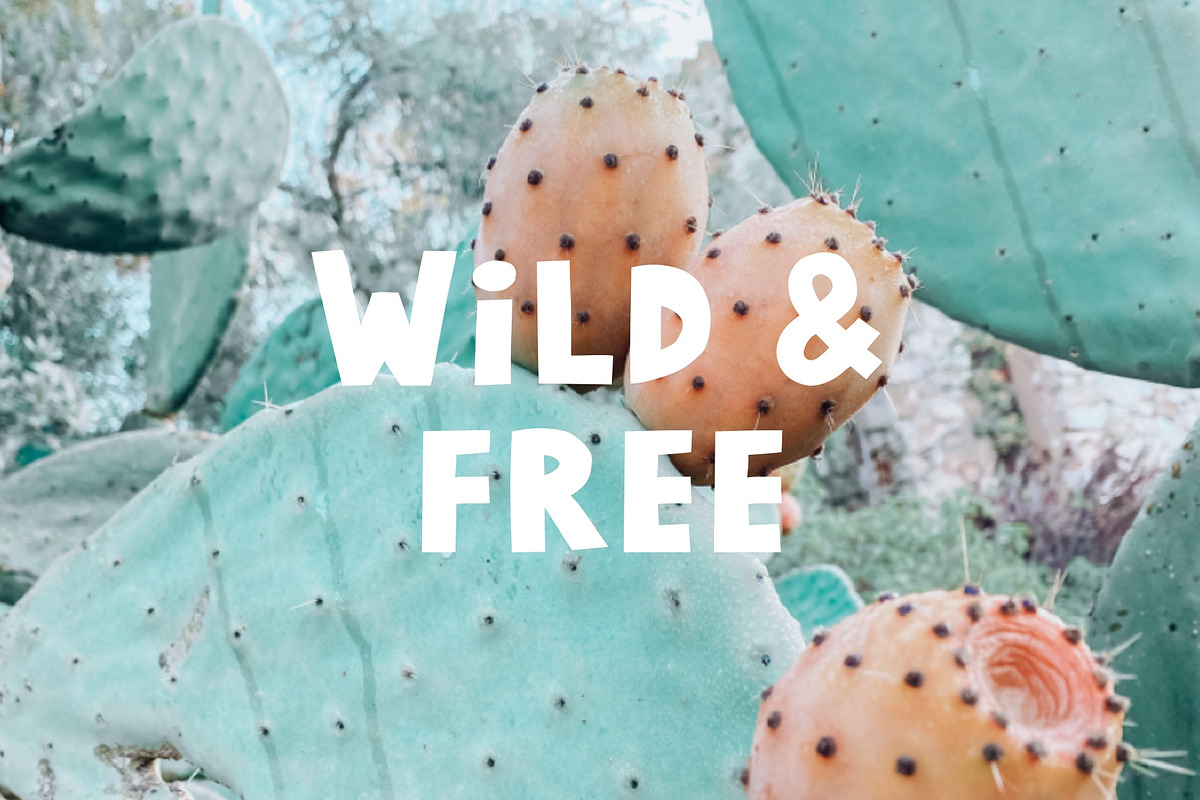 Choco Chip | Handwritten Font, a Font by Faber Co. (Photo 5 of 6)