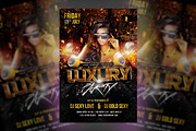 Luxury Party Flyer, a Flyer Template by feydesign (Thumbnail 2 of 2)