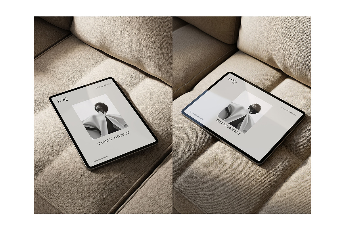 iPad Mockup, an iPad Mockup by Aquarianz Studio (Photo 4 of 6)