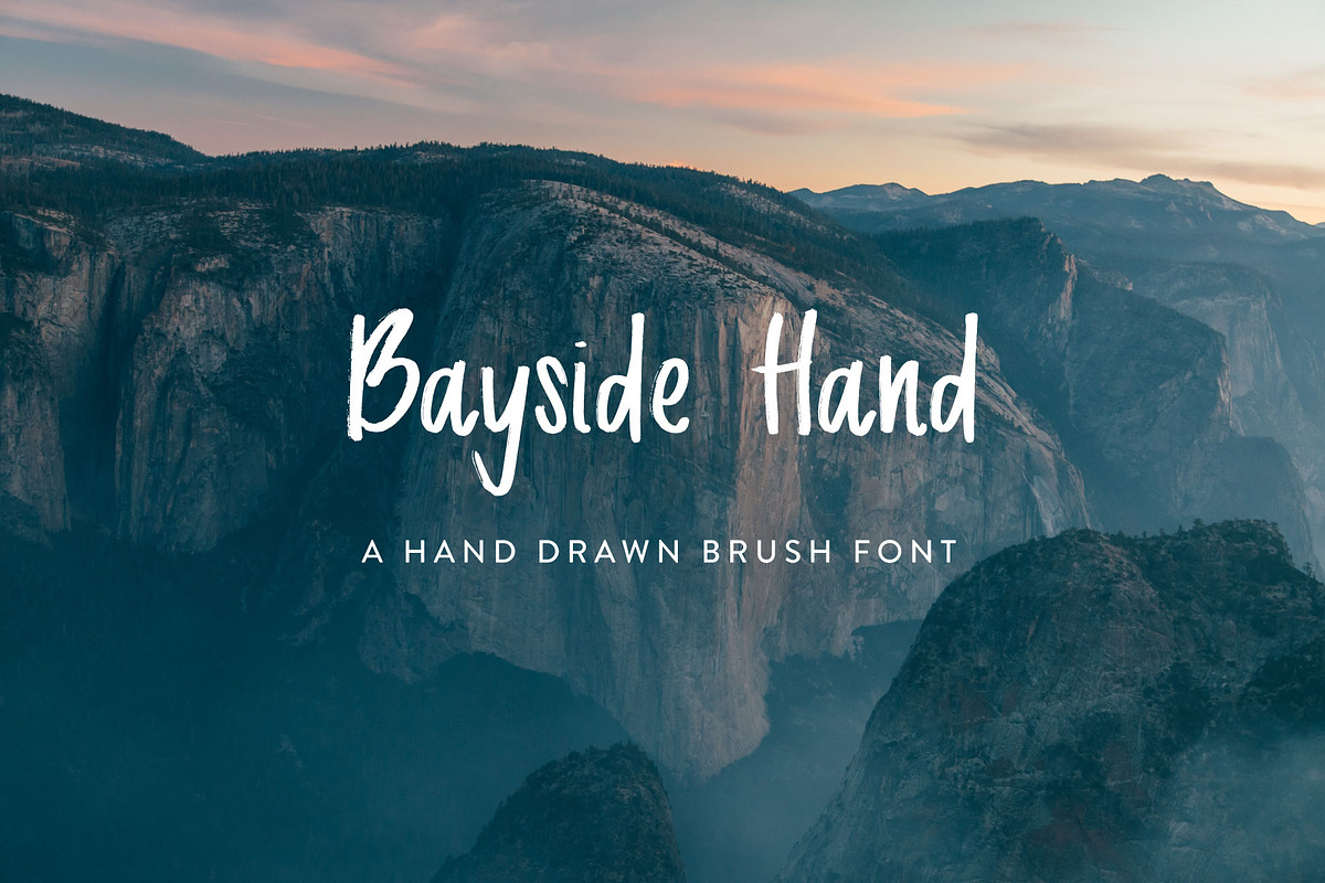 Bayside Hand - Hand Drawn Font