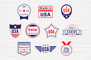 American Badges Logos, a Branding & Logo Template by Krukowski Graphics (Thumbnail 1 of 3)