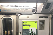 NYC Subway Ad Mockup, an Advertising Mockup by NYC Billboard Mockups (Thumbnail 2 of 2)