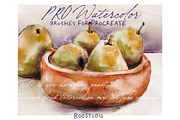 Pro Watercolor - Procreate Brushes, a Brush Add-On by BooStudio (Thumbnail 8 of 9)