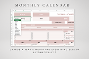 Editable Excel Monthly Task List, a Templates & Theme by BRANDcontent (Thumbnail 4 of 8)