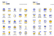 Set of flat smooth gradient icons, an Icon by Creative Graphics (Thumbnail 8 of 12)