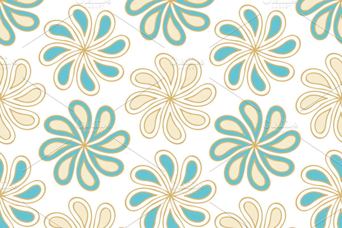 Set of 10 pastel floral backgrounds preview 4