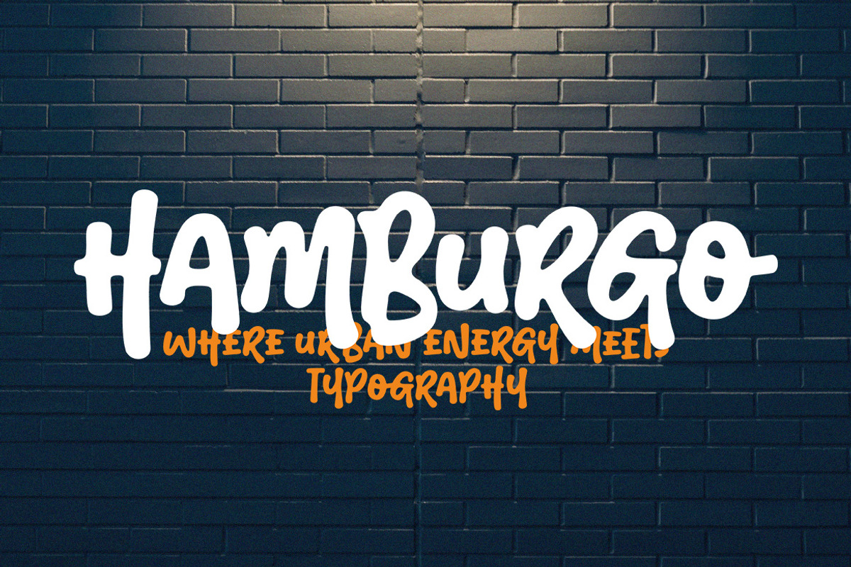 Hamburgo - Urban Graffiti Font, a Blackletter Font by Subectype Studio (Photo 1 of 9)