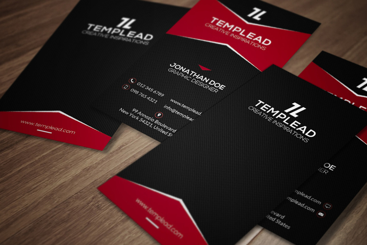 Corporate Business Card CM138, a Business Card Template by annozio (Photo 1 of 4)