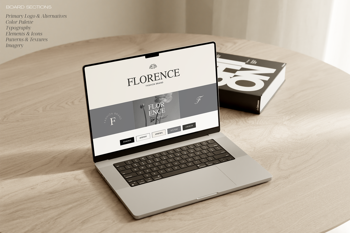 Luxury & Fashion Brand Board, a Branding & Logo Template by Creatif Foundry (Photo 4 of 6)