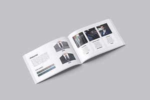 Magazine Landscape Mockup, a Magazine Template by graphicstory