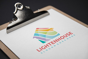 Colorful House Logo