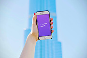 3 White iPhone 6/7 Mockups + Filters, an iPhone Mockup by Uncommon Mockups (Thumbnail 6 of 7)