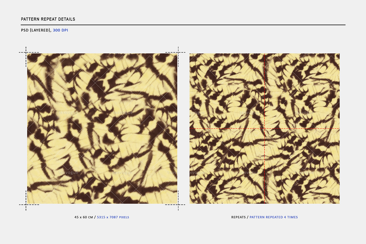 Tie Dye Butterfly Wing Pattern, a Pattern Graphic by texvogue (Photo 3 of 11)