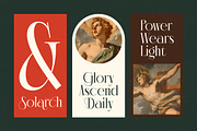 Chazero Modern Alternate Serif, a Serif Font by timelesstype.co (Thumbnail 7 of 20)