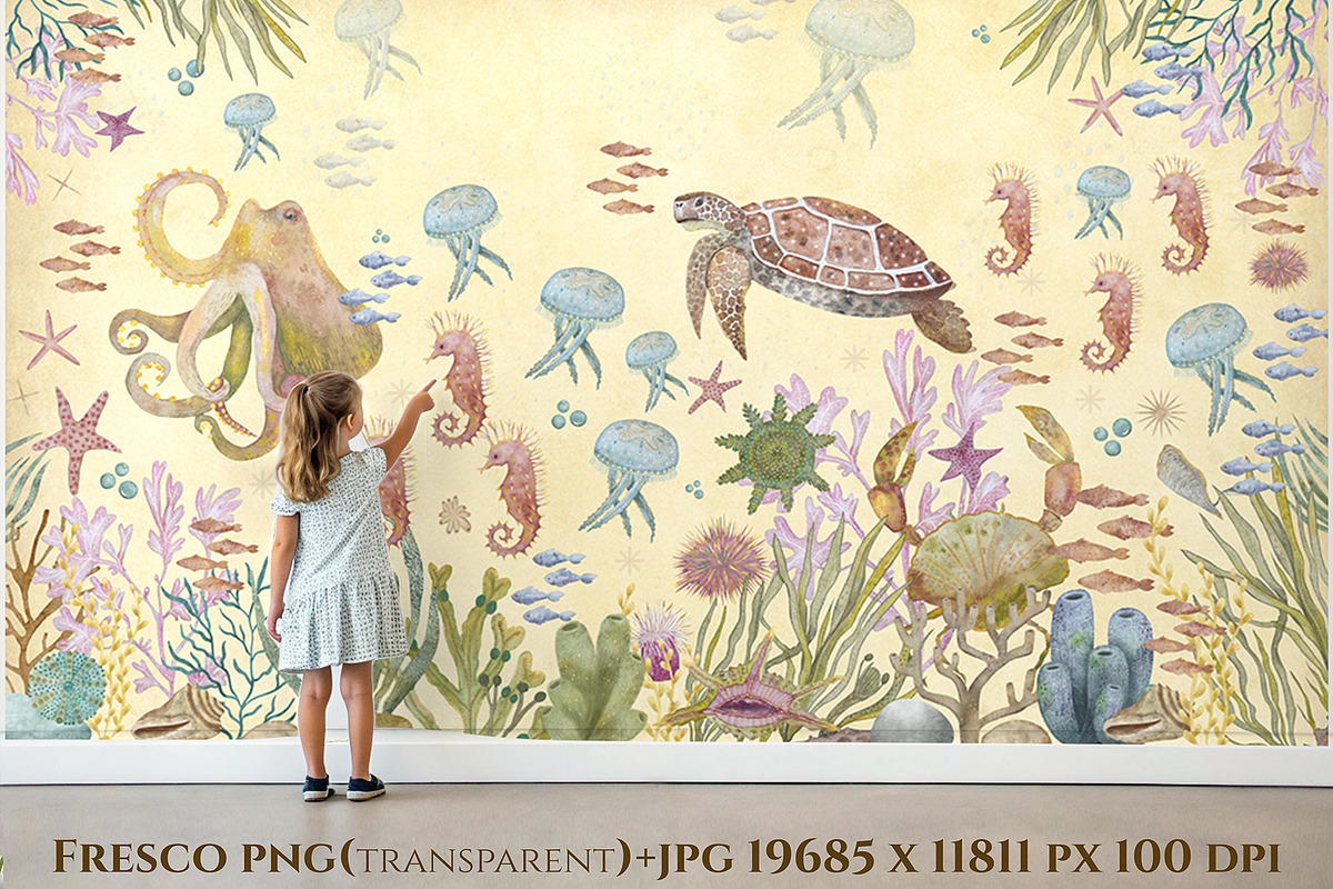 Marine Naturalist Collection, a Graphic by Kattypainting (Photo 9 of 10)