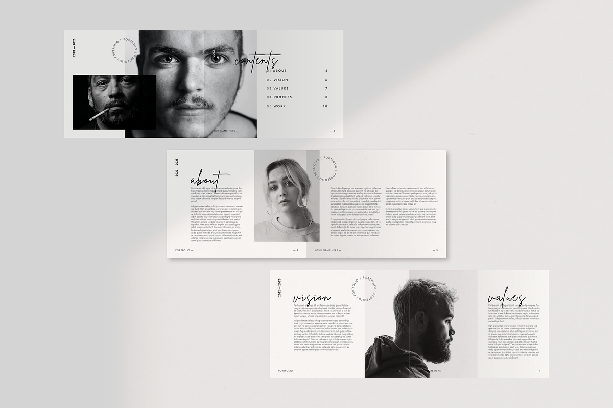 Photography Portfolio Template Canva, a Presentation Template by frommakertomaker (Photo 4 of 10)