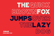 Junar - Wide Sans Serif, a Sans Serif Font by sancreastd. (Thumbnail 2 of 9)