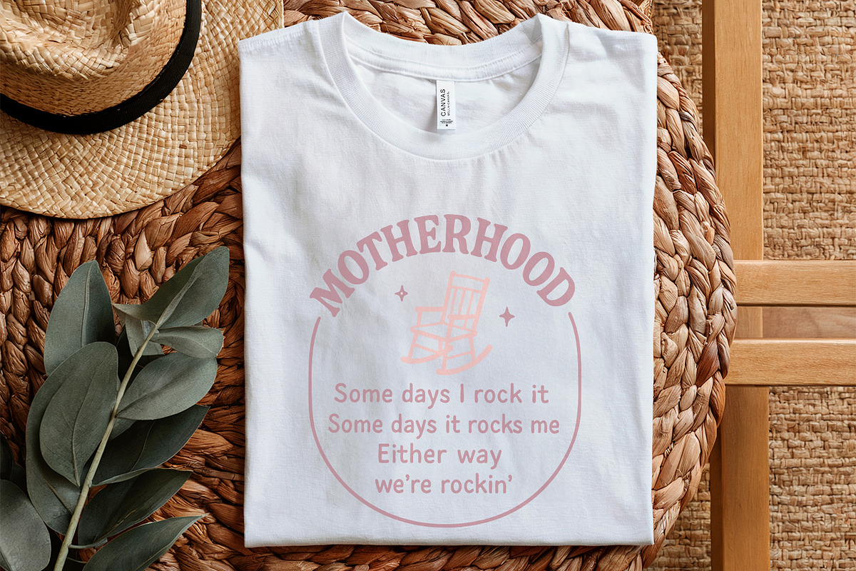 Motherhood PNG, Some Days I Rock, an Illustration by SharpMarketplace (Photo 5 of 9)