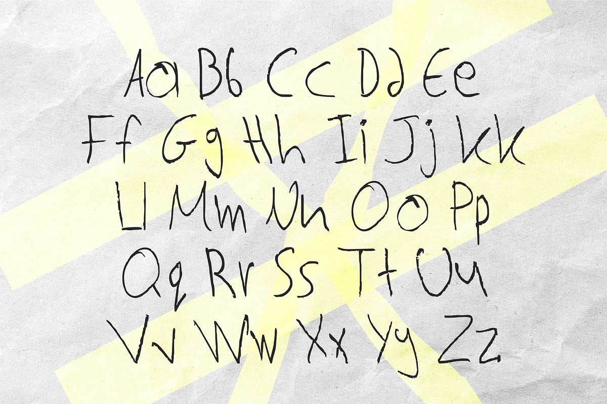 Xardazz Handwriting Font, a Handwritten Font by iframe fonts (Photo 3 of 8)