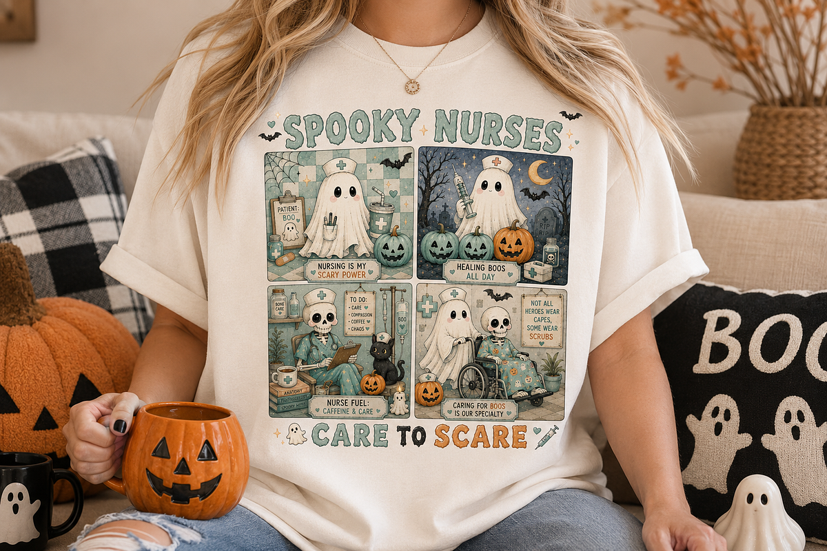 Watercolor Nurse Halloween Bundle, an Object Graphic by Daisy Design (Photo 16 of 17)