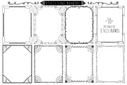 Decorative Borders, Corners & Frames, a Decorative Illustration by Carrie Stephens Art (Thumbnail 4 of 12)