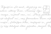 1682 Writhed Hand Pro, a Script Font by GLC Foundry (Thumbnail 2 of 4)