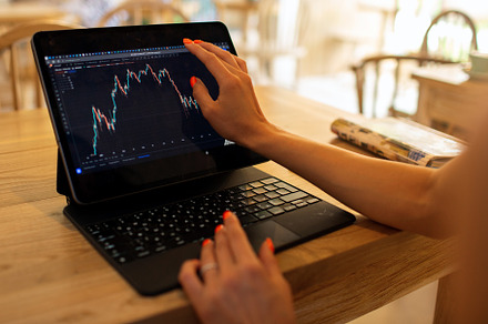Bitcoin traders chart