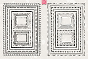 Doodle borders and banners, a Decorative Illustration by Katy Clemmans (Thumbnail 2 of 9)