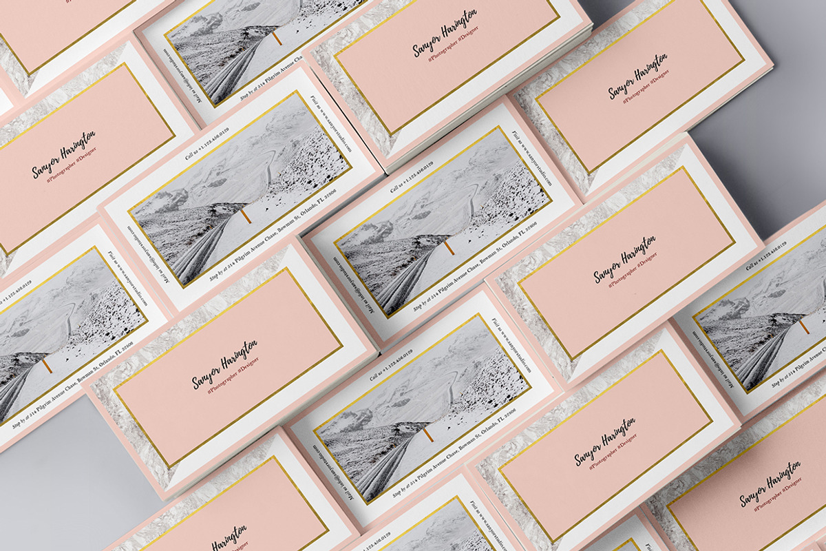 Modern Stylish Business Card, a Business Card Template by GraphicsEgg (Photo 5 of 5)