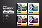 Social Media Post Template, a Social Media Template by gstudiovect21 (Thumbnail 53 of 72)
