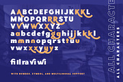Hillray - Stylish Bold Sans, a Sans Serif Font by Sarid Ezra (Thumbnail 11 of 11)